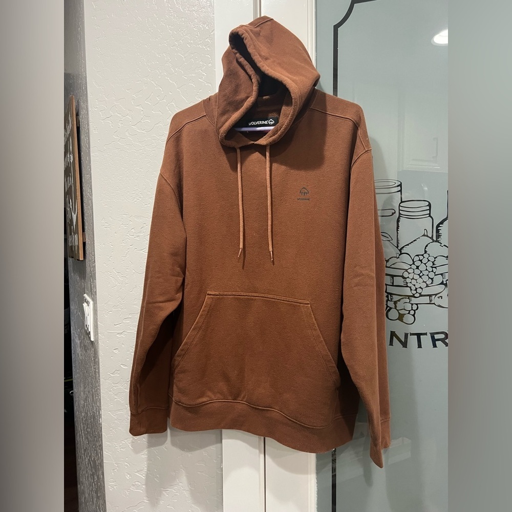 Wolverine Chestnut Brown Hoodie - Picture 4 of 6